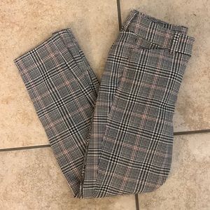 Pixie high rise houndstooth old navy pants